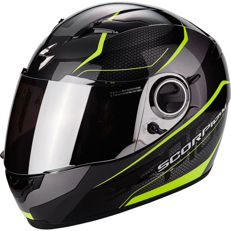 Integrált sisak Scorpion EXO-490 Vision fekete-fluo sárga eladó kiárusítás