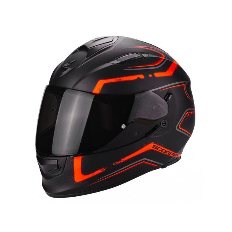 Integrált sisak Scorpion EXO-510 Air Radium fekete-narancssárga