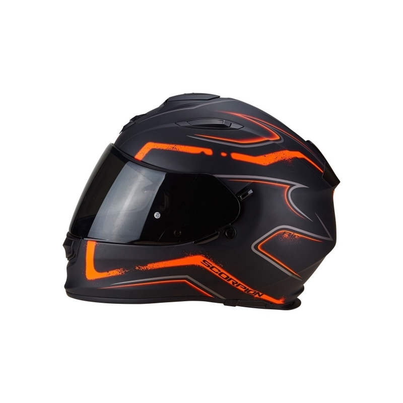 Integrált sisak Scorpion EXO-510 Air Radium fekete-narancssárga