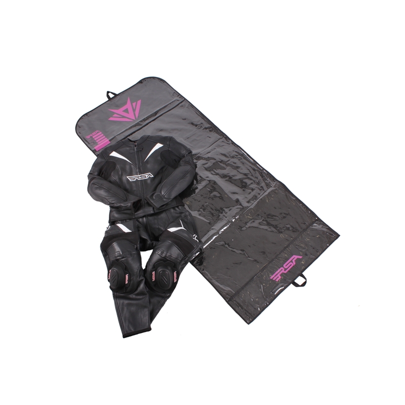 Női motoros overál RSA Destiny 2 fekete-fehér kiárusítás