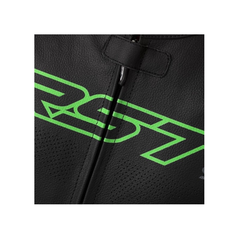 Egyrészes motoros öltöny RST S1 CE fekete-szürke-fluo zöld kiárusítás