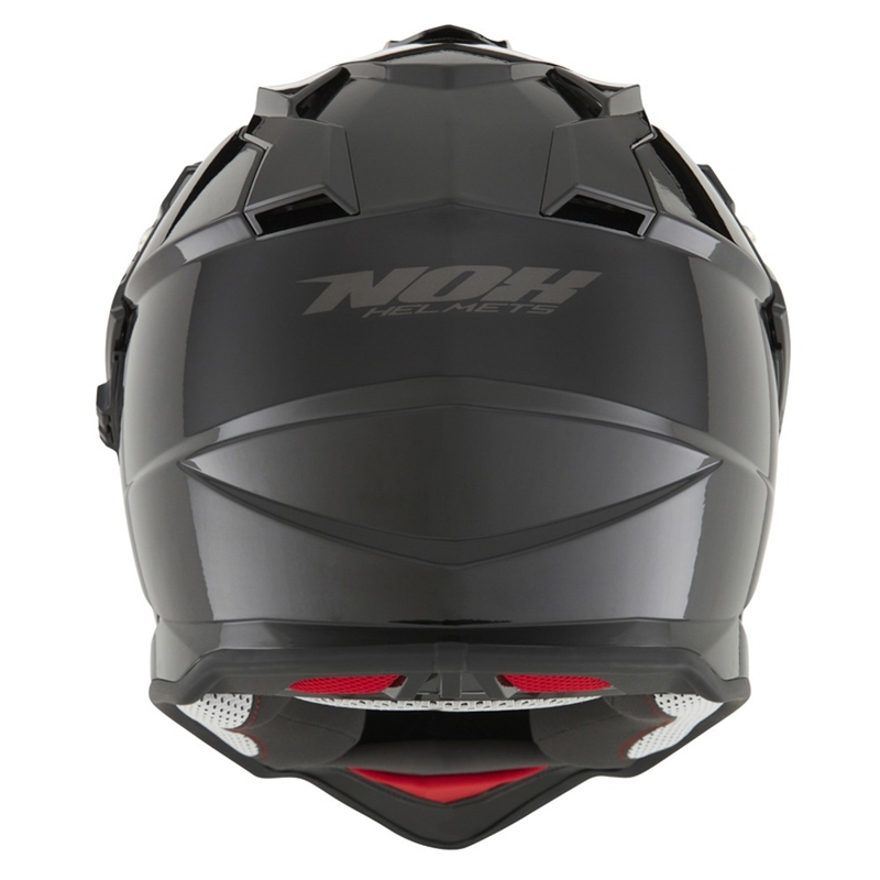 Enduro sisak NOX N312 feketefény
