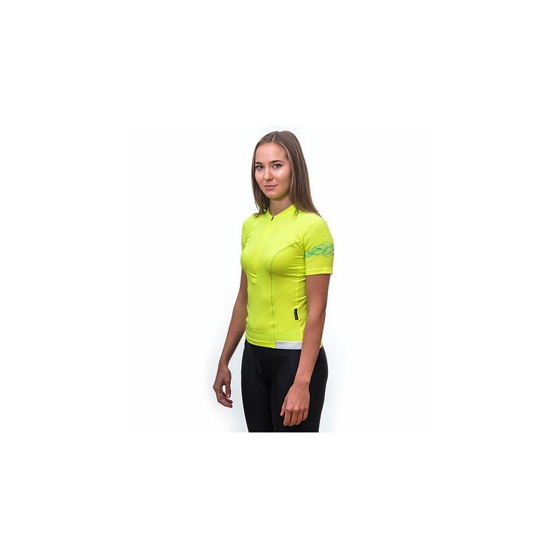 Dámský dres Sensor Coolmax Entry fluo žlutá výprodej