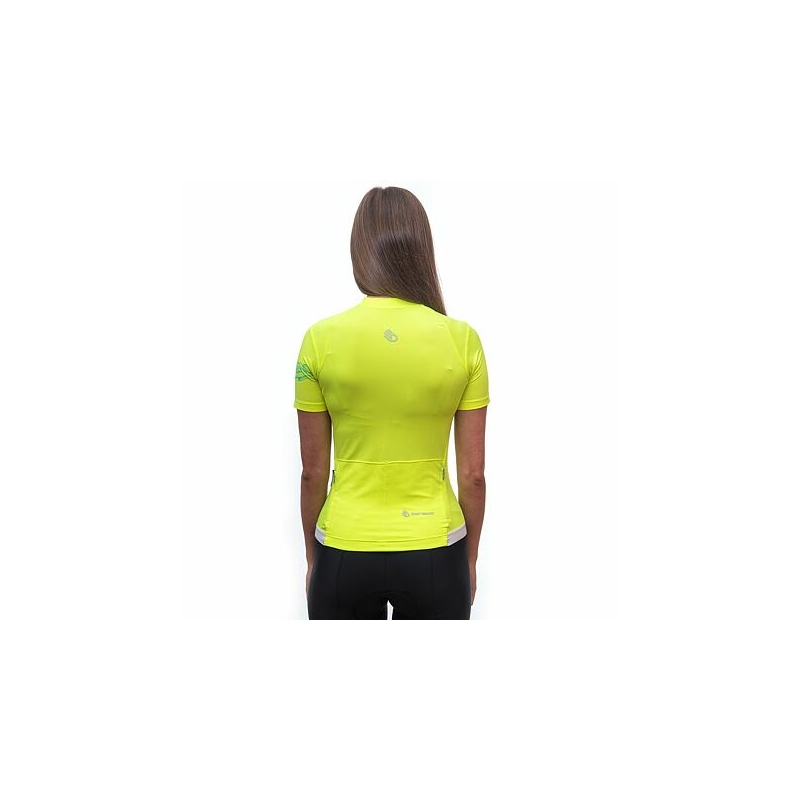 Dámský dres Sensor Coolmax Entry fluo žlutá výprodej