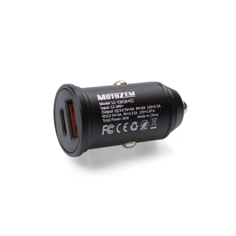 MotoZem autós adapter