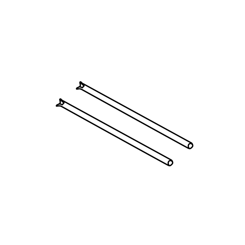 Set axis SHAD for SH39, SH40, SH45 and SH46 (D3X60 ZN)