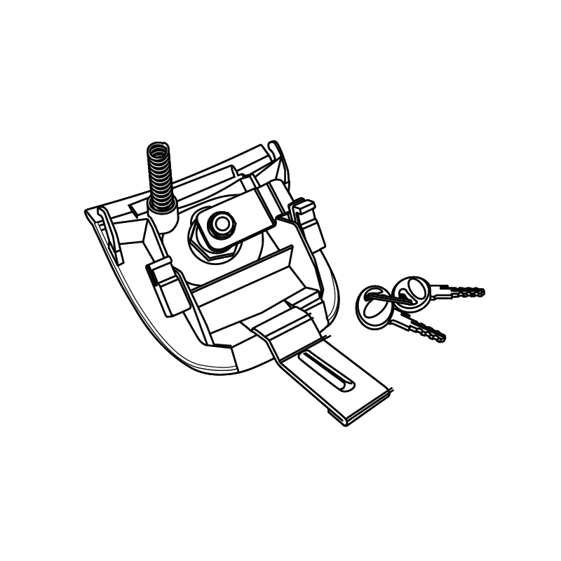 Locking system SHAD SH37-nek