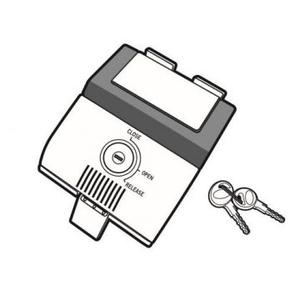 Locking system SHAD titán szín for SH48