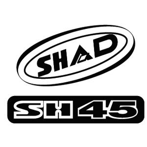Matricák SHAD D1B45ETR piros for SH45