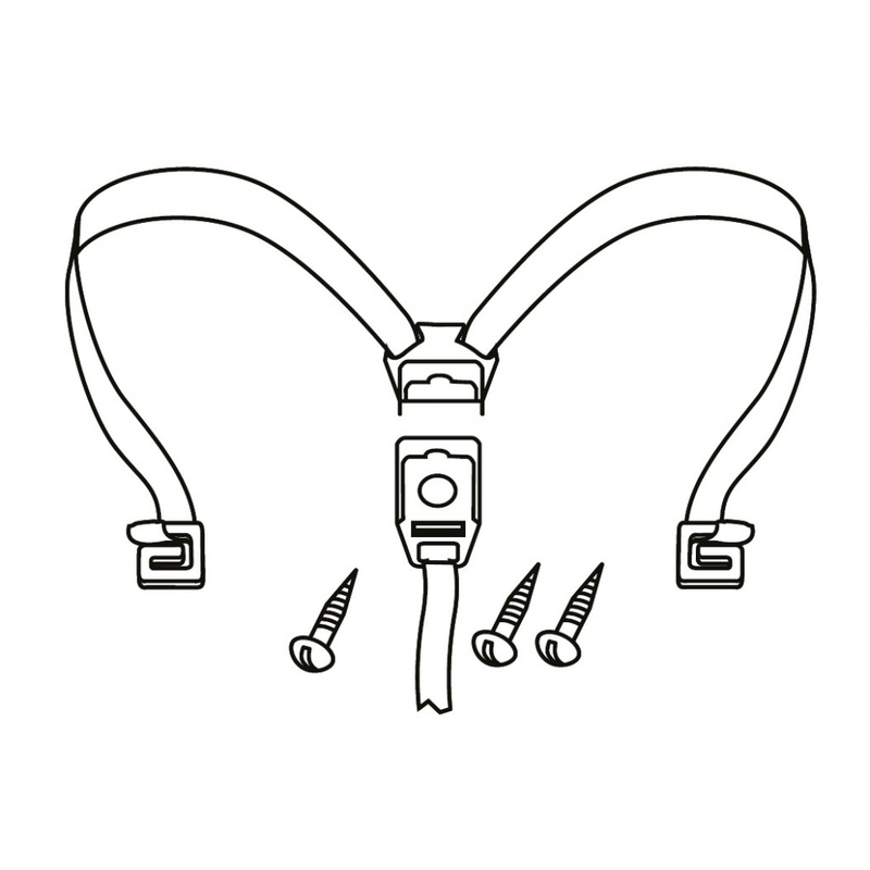 Securing straps SHAD for SH46