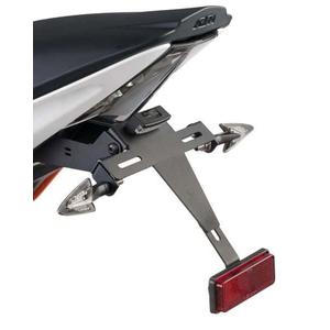 Adjustable license support PUIG 7107N fekete