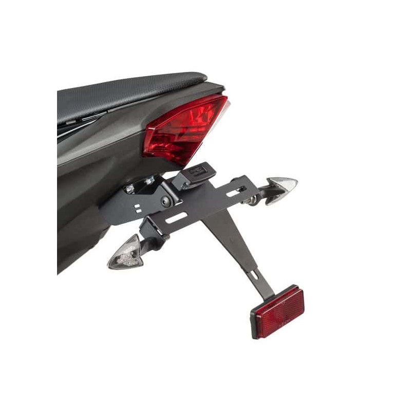 Adjustable license support PUIG fekete