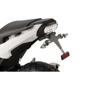 Adjustable license support PUIG 8725N fekete