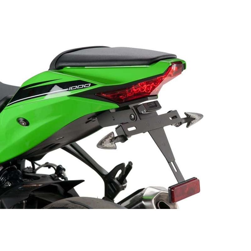 Adjustable license support PUIG fekete