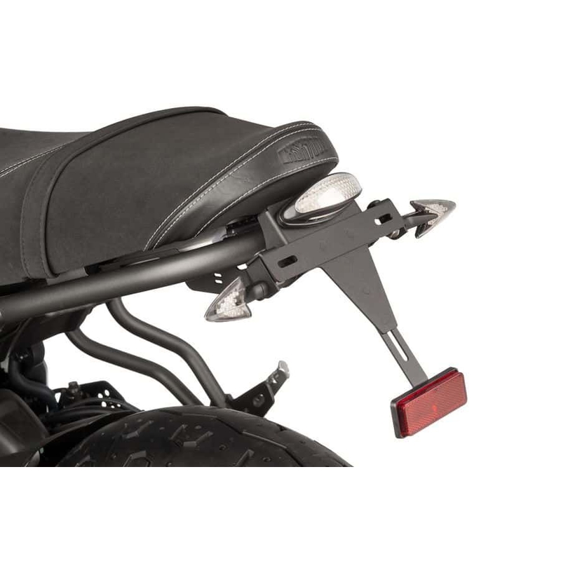 Adjustable license support PUIG fekete