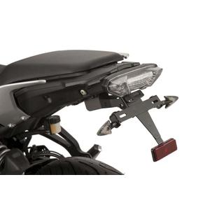 Adjustable license support PUIG 9204N fekete