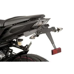 Adjustable license support PUIG 9379N fekete