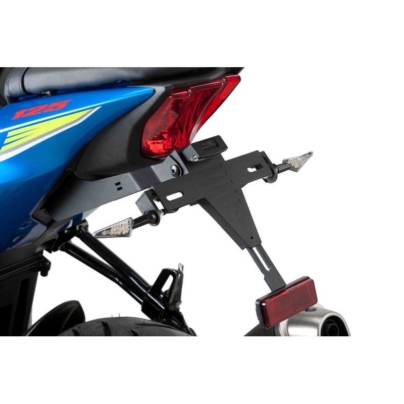 Adjustable license support PUIG fekete