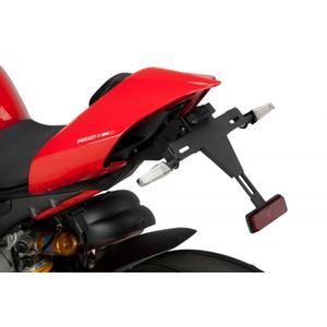 Adjustable license support PUIG 9751N fekete