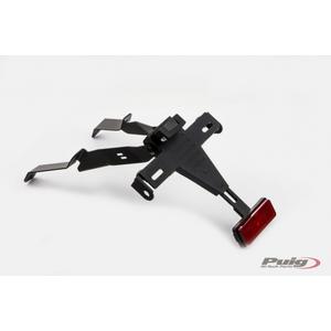 Adjustable license support PUIG 9653N fekete
