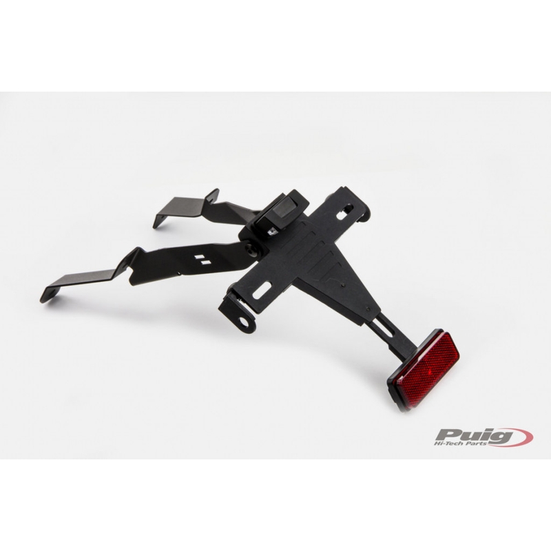Adjustable license support PUIG fekete