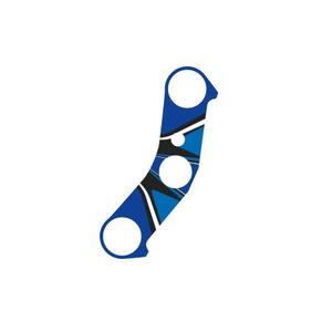 Yoke protector PUIG RADIKAL 6924A kék