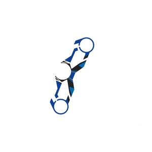 Yoke protector PUIG RADIKAL 8320A kék