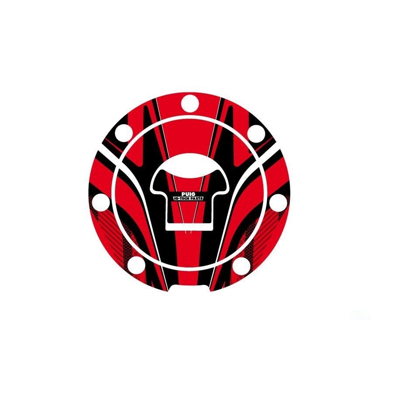 Fuel cap cover PUIG RADIKAL piros