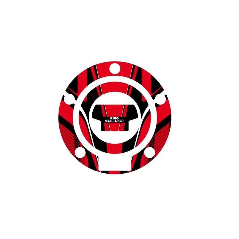 Fuel cap cover PUIG RADIKAL piros