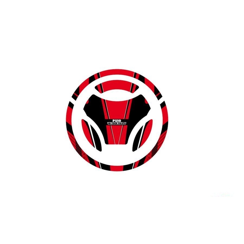 Fuel cap cover PUIG RADIKAL piros
