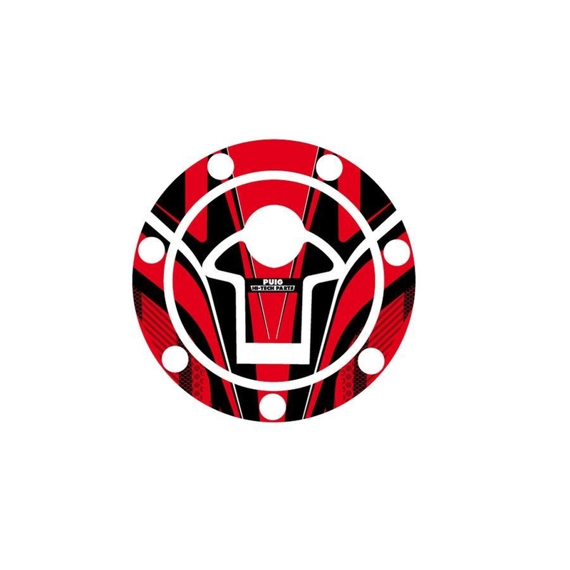 Fuel cap cover PUIG RADIKAL piros