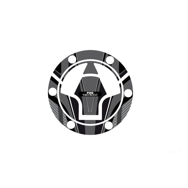 Fuel cap cover PUIG RADIKAL szürke részére KAWASAKI Z 300 2015-2017, KAWASAKI Ninja 250 SL 2015-2017