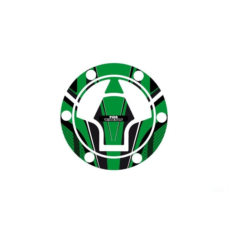 Fuel cap cover PUIG RADIKAL zöld részére KAWASAKI Z 300 2015-2017, KAWASAKI Ninja 250 SL 2015-2017