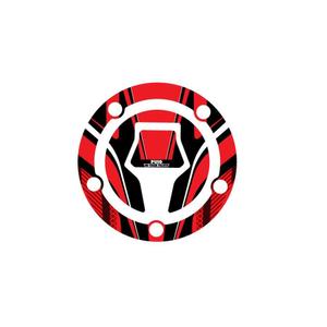 Fuel cap cover PUIG RADIKAL 9609R piros
