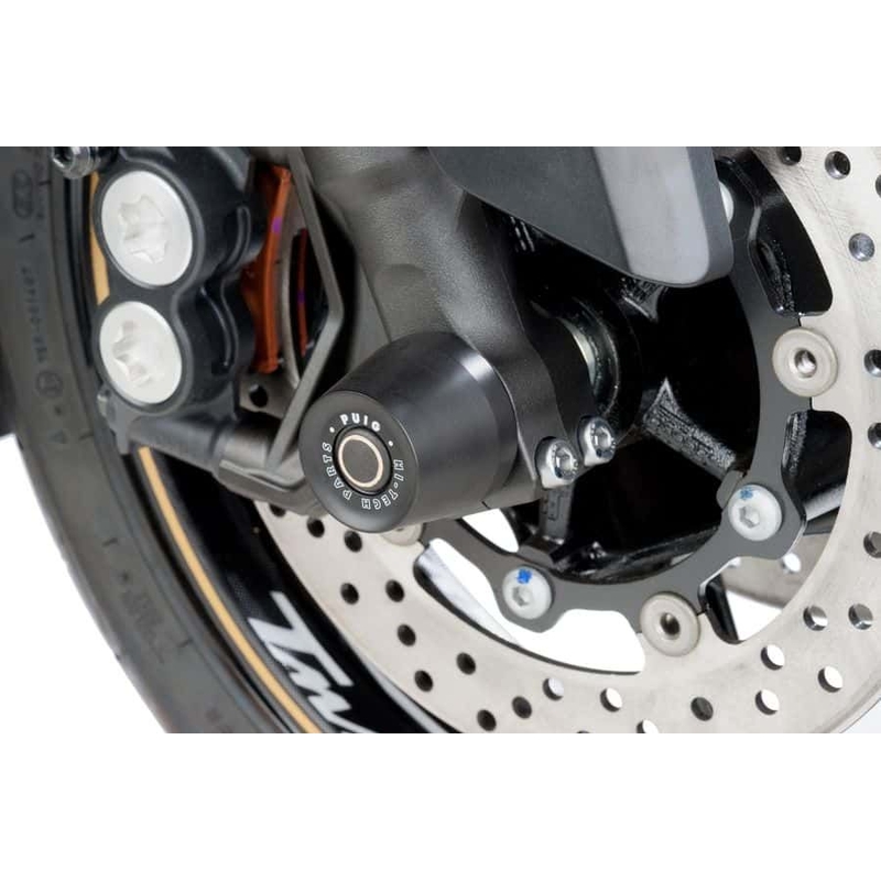 Axle sliders PUIG fekete color caps included