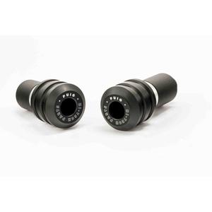 Frame sliders PUIG VINTAGE 8593N black with grey rubber