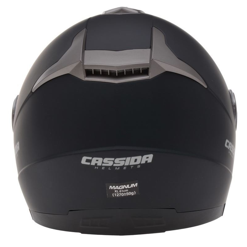 Motoros sisak Cassida Magnum matt fekete