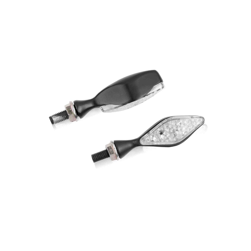 Turn signals PUIG SPARKLY fekete homologated