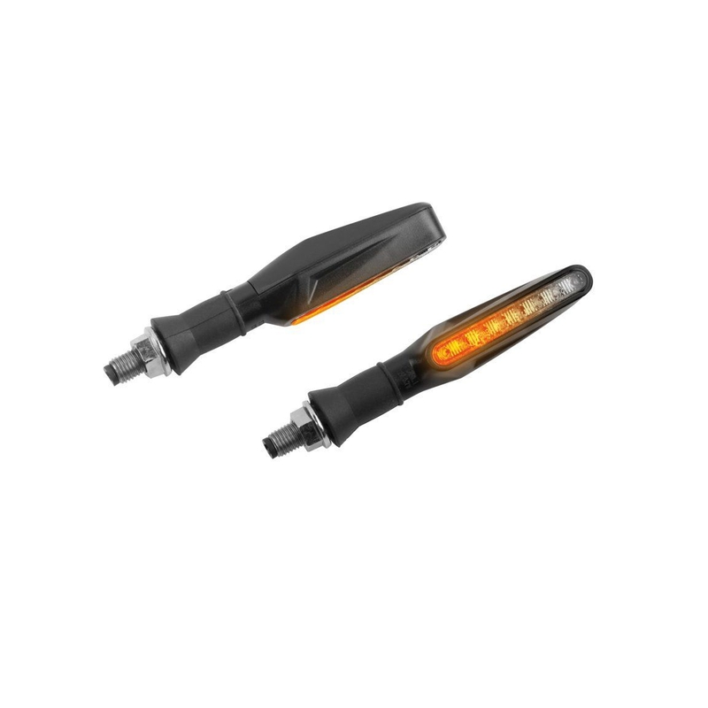 Sequentials turn signals PUIG PIN fekete homologated