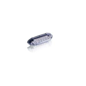 Brake rear light PUIG SHARK (80 x 20 mm) 4605W clear lens with license light