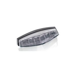 Brake rear light PUIG (85 x 20 mm) 6073W clear lens with license light