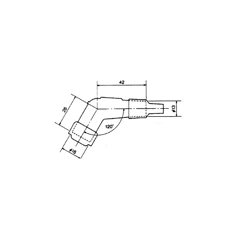Gyújtógyertya végek NGK piros