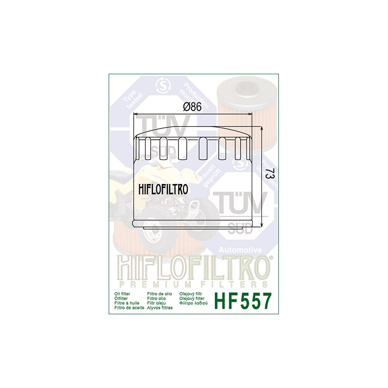 Olajszűrő HIFLOFILTRO