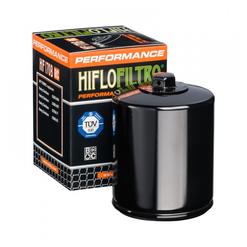 Olajszűrő HIFLOFILTRO Versenymotor fekete