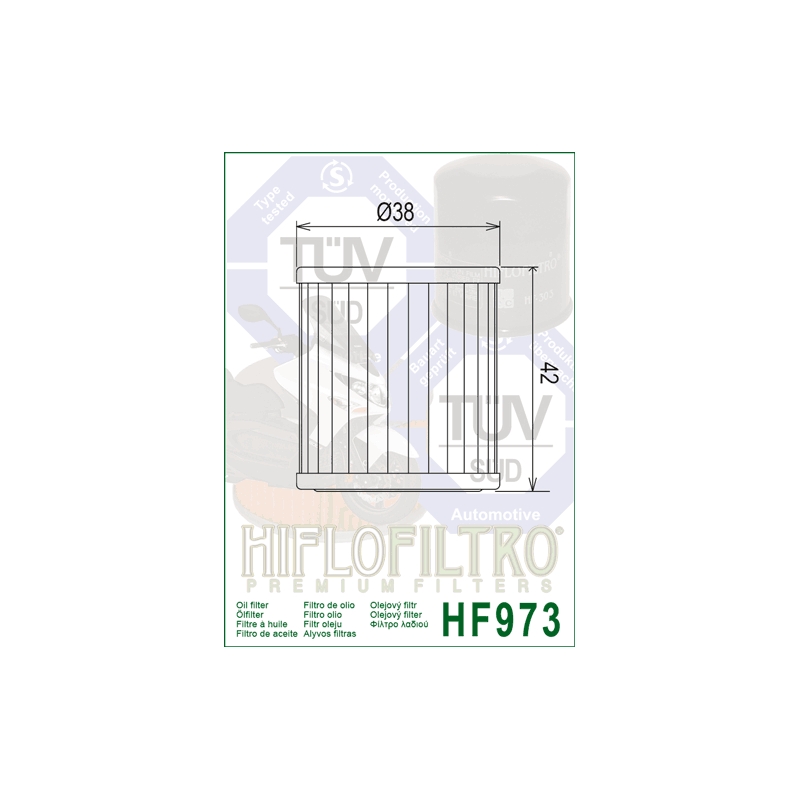 Olajszűrő HIFLOFILTRO