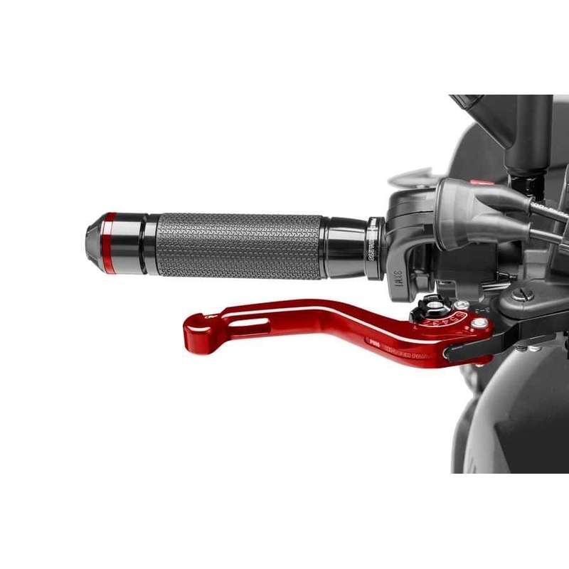 Brake lever without adapter PUIG rövid red/black