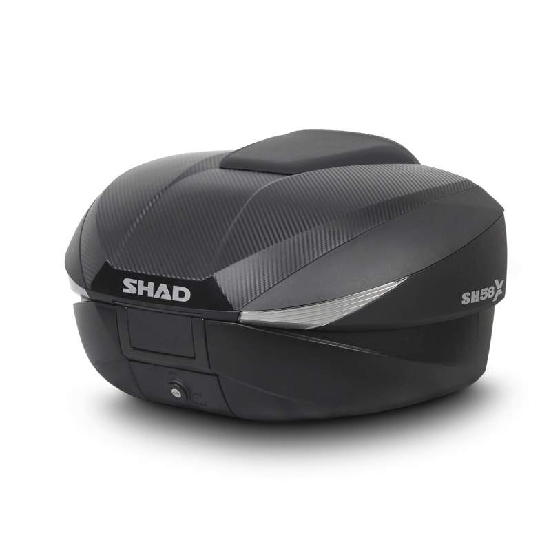 Felső csomagtartó SHAD SH58X Karbon (expandable concept) with PREMIUM lock