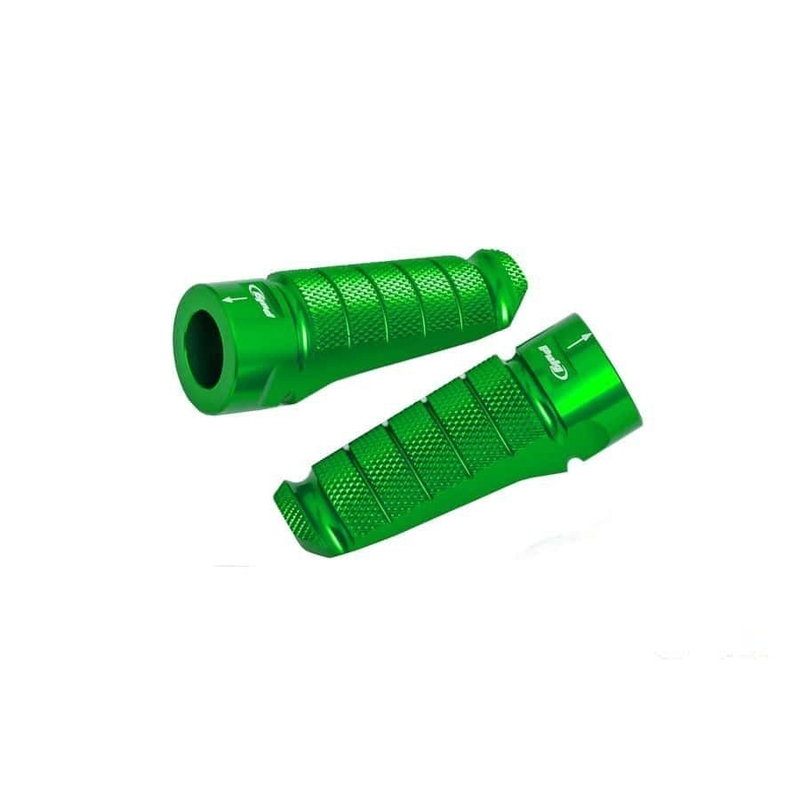 Footpegs without adapters PUIG RACING zöld
