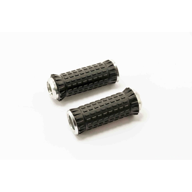 Footpegs without adapters PUIG R-FIGHTER S ezüst