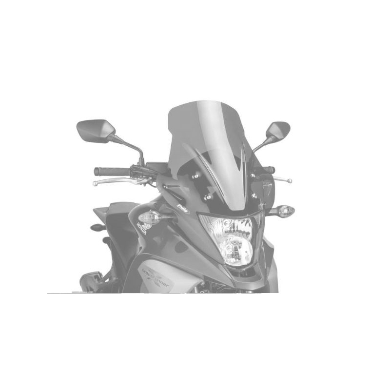 Windscreen PUIG TOURING fekete részére HONDA VFR 800 X Crossrunner 2011-2014